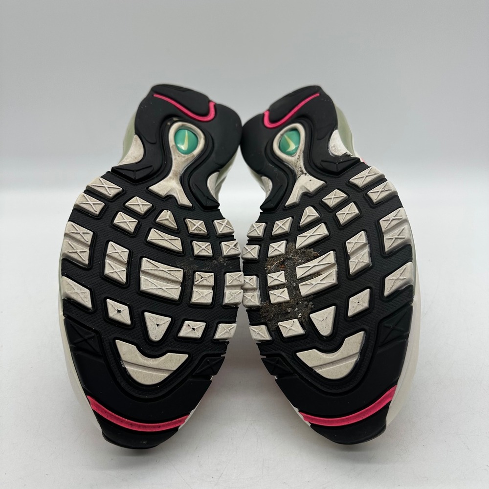 Nike 921826-102 Mens 8.5 Womens 10 Pink & Green Air Max 97 South Beach Sneakers - Picture 6 of 10